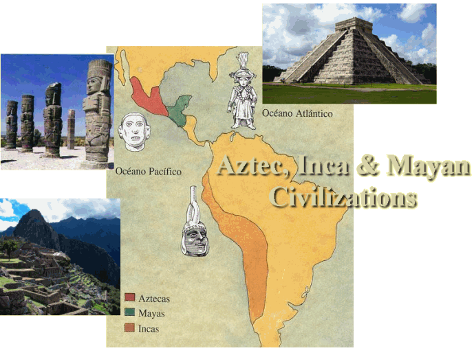 Mapa Aztecas Mayas E Incas Inca Teaching History Mayan - NBKomputer