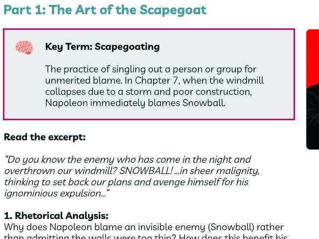 Animal Farm - Chapter 7