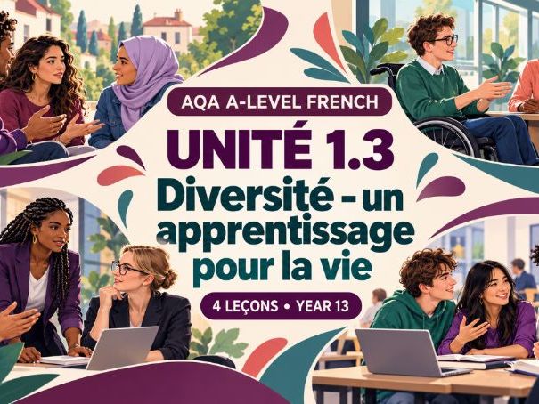 COMPLETE A level French - Les aspects positifs d'une société diverse - FULL SUBTHEME - 1.3 AQA