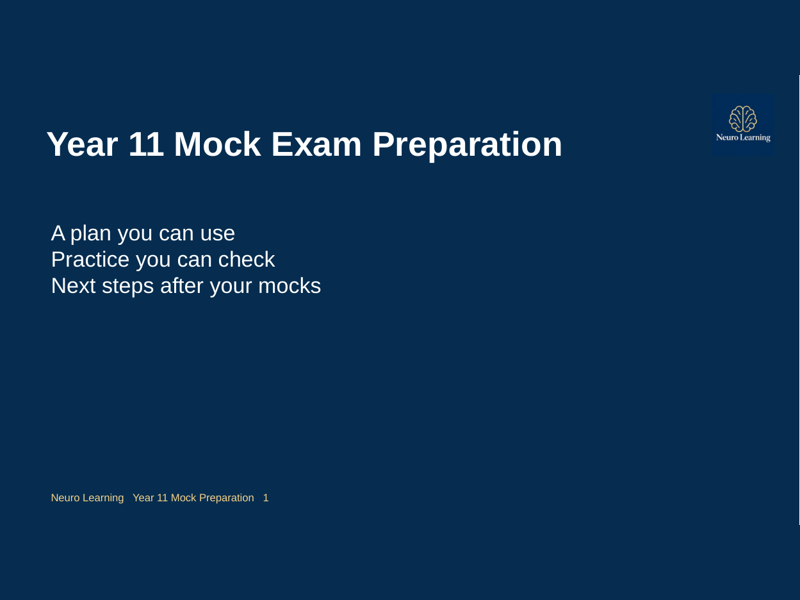 Year 11 Mock Exam Preparation Pack | Revision Lessons and Pupil Workbook