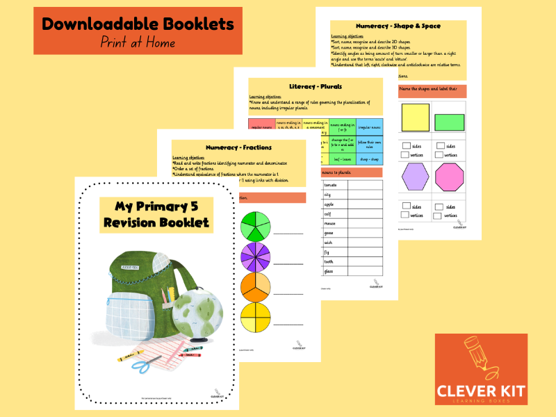 Primary 5 Revision Booklet – Numeracy & Literacy (NI Curriculum)