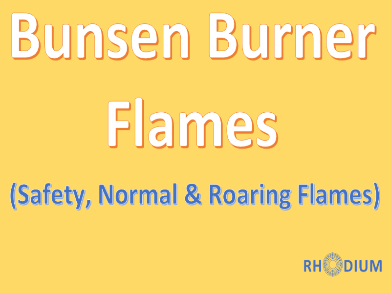 Bunsen Burner Flames by Cropps Teaching Resources Tes