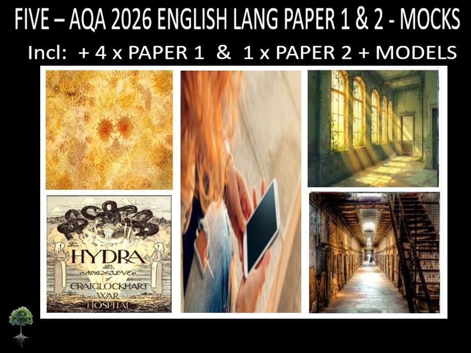 FIVE - AQA PAPER 1 & 2 | 2026 FULL MOCKS | MODELS