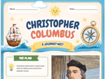 Christopher Columbus Display Resources | KS1 History | Explorer & Voyages