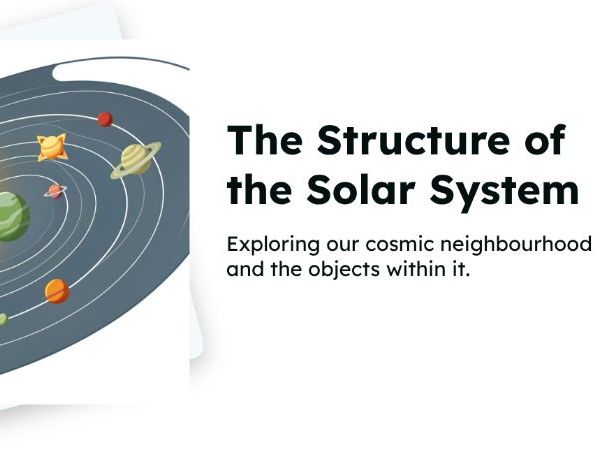 KS3 Space - Structure of the Solar System (PPT + Worksheet)