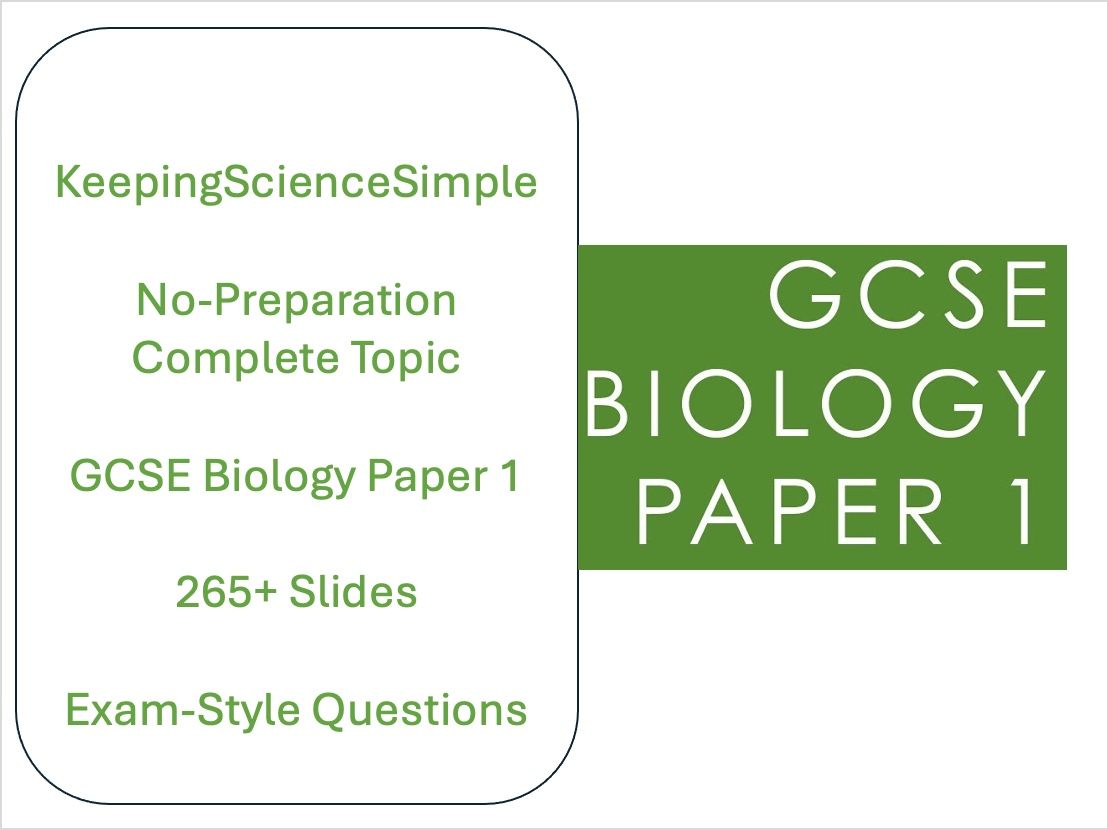 Complete GCSE Biology Paper 1 Lesson Bundle