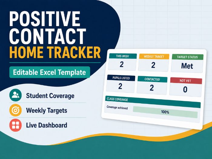 Positive Contact Home Tracker - Excel