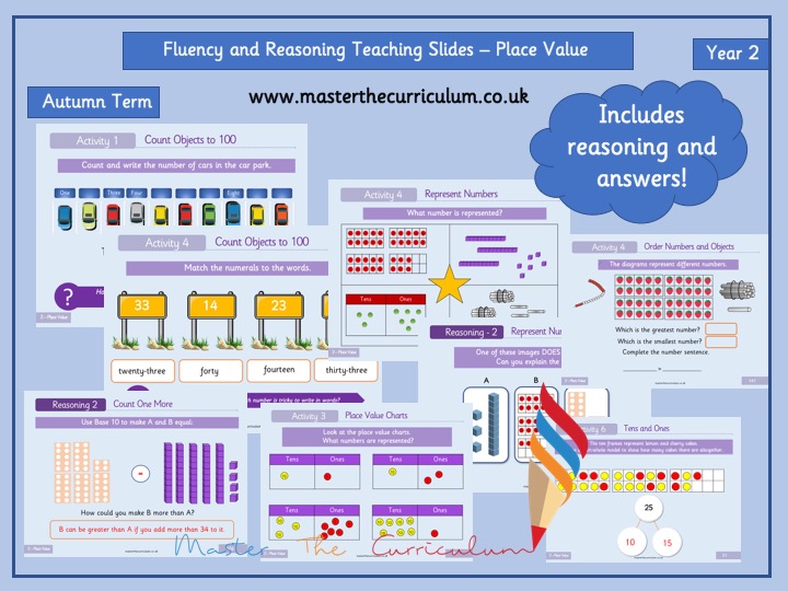 Year 2 Place Value Bundle | Teaching Resources