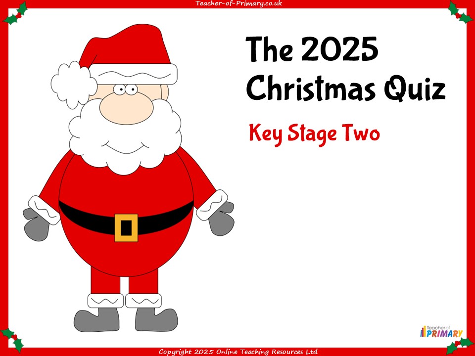 2025 KS2 Christmas Quiz