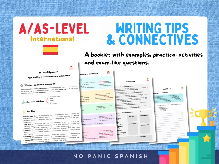 A/AS Level Spanish | Writing Exam Tips Booklet