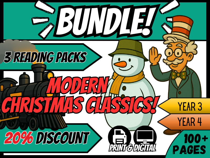 Modern Christmas Classics | Reading Comprehension | Year 3/4