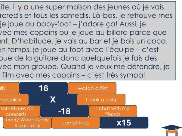French - Freetime reading challenge
