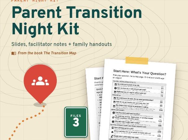 Parent Transition Night Kit