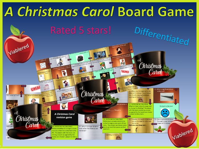 A Christmas Carol board game (differentiated)