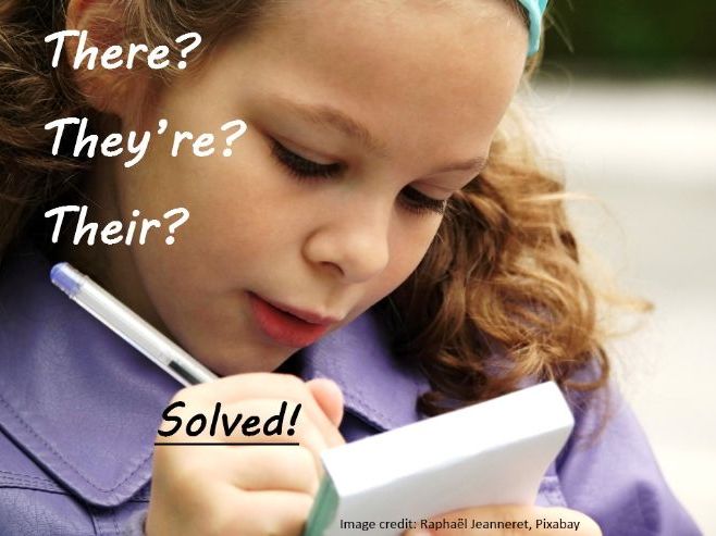 There, they're, their? Spelling solved!