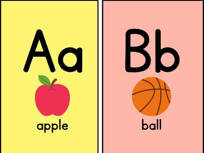 free Alphabet Flashcards