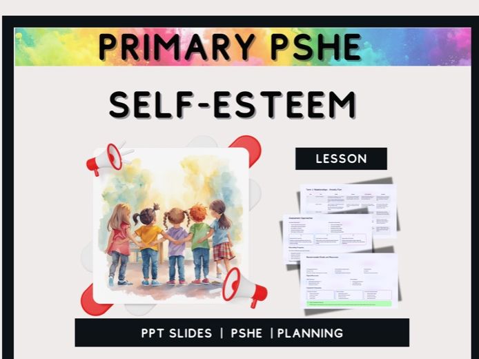 Self-Esteem – Primary PSHE Lesson on Confidence, Kindness, and Positive Self-Talk
