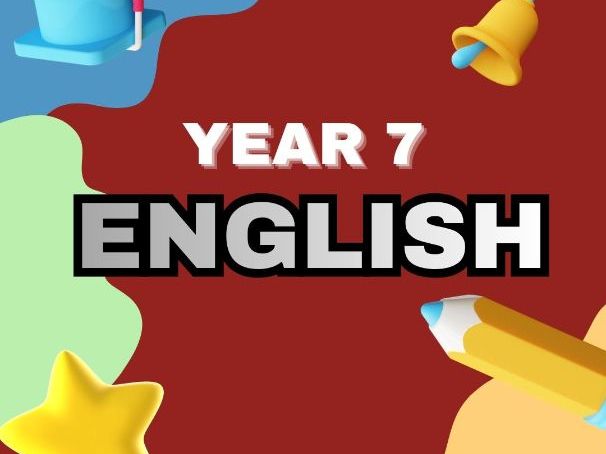 Year 7 First Term English - Reading and Writing