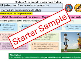 AQA 2026 SPANISH M7 U5 L1 El futuro está en nuestras manos