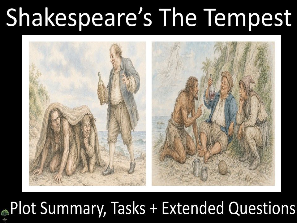 Shakespeare's The Tempest: Plot Summary Bundle
