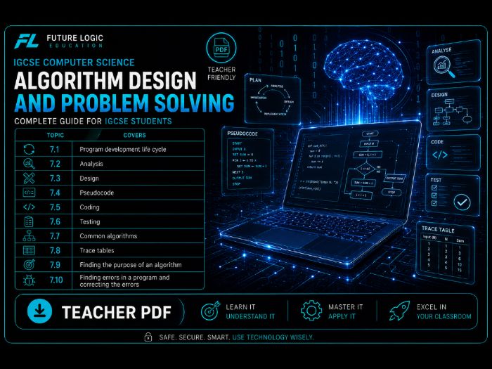 IGCSE CS (0478) Algorithm Design and Problem Solving Pack