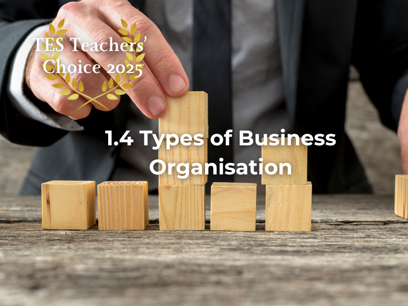 Cambridge IGCSE Business Organisation Forms PowerPoint 2026 Exams Complete Unit 1.4 Resource