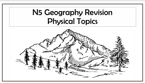 National 5 Geography Revision Booklet - Physical Topics | Teaching ...