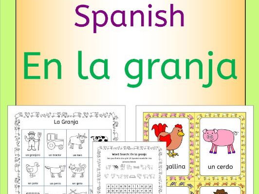 Spanish Farm - En La Granja | Teaching Resources