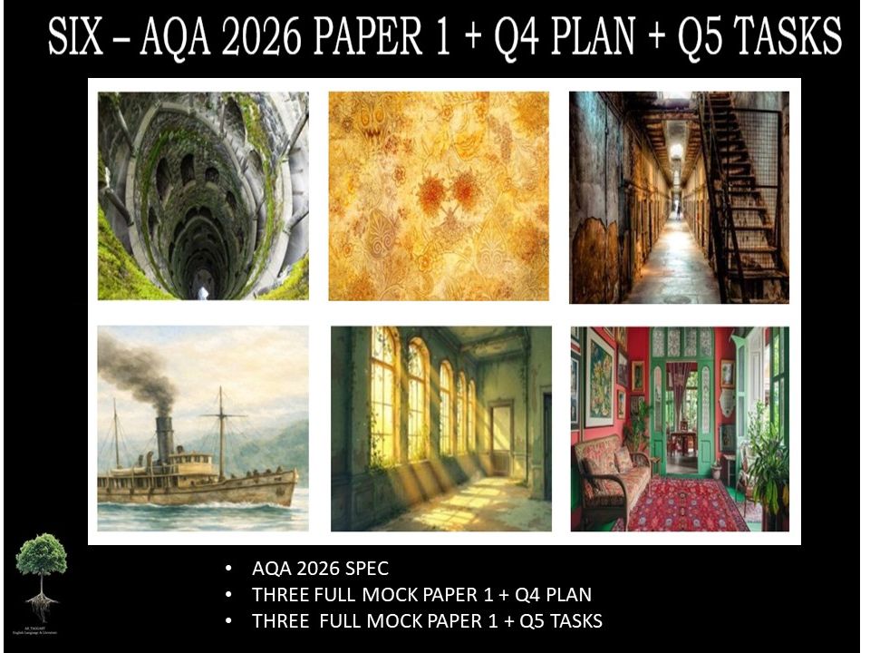 SIX - PAPER 1 | 2026 FULL MOCKS | + Q4 PLAN | + Q5 TASKS