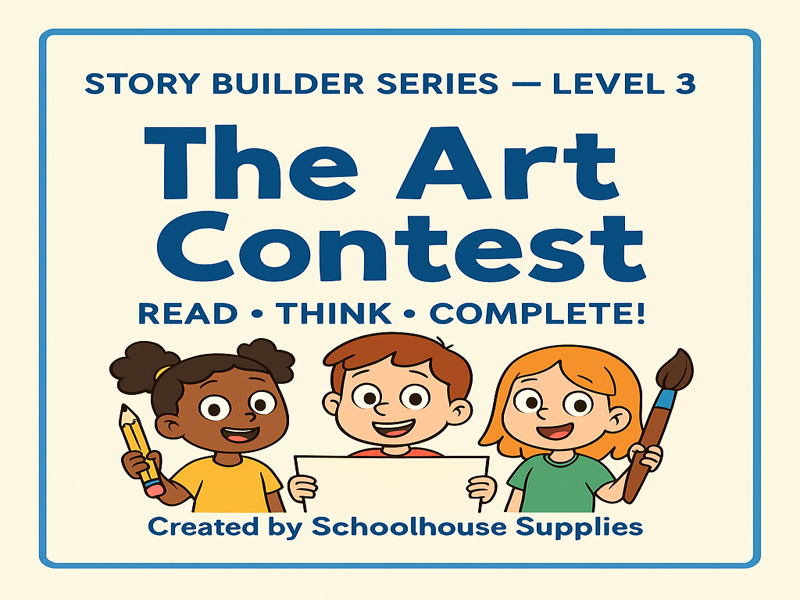 Story Builder Series – Level 3: The Art Contest (30 Units)