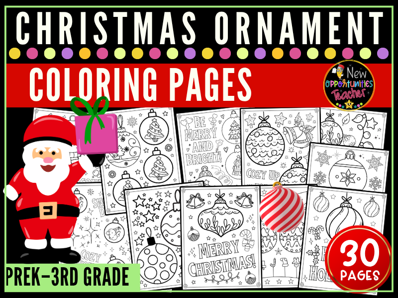 Christmas Around the World Coloring Pages