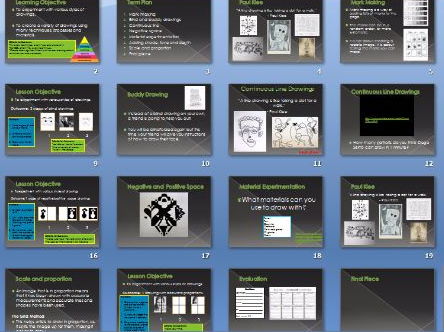 Drawings Techniques Workshop Presentation