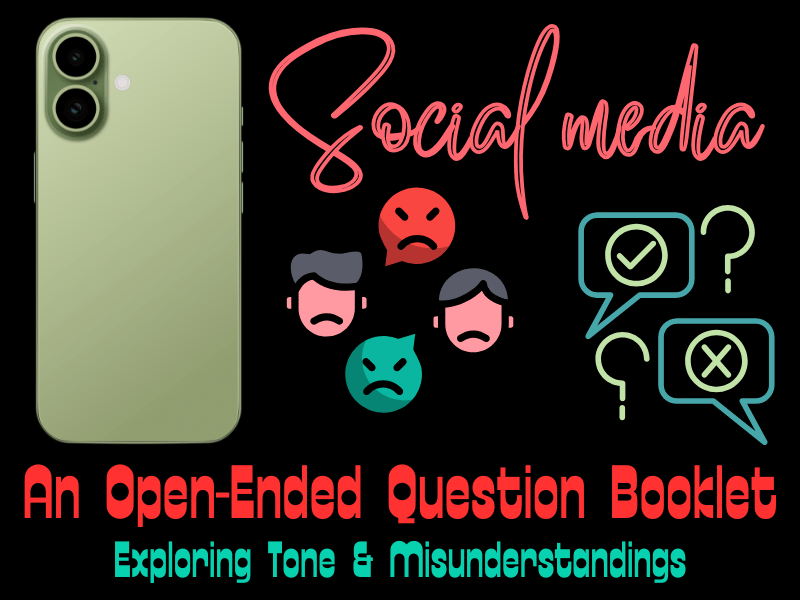 Social Media Conversations: A Question Booklet Exploring Tone and Misunderstandings