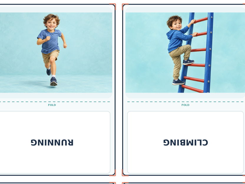 Action Word Cards with Realistic Pictures | SEND Vocabulary and Speech Practice