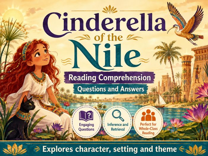 Cinderella of the Nile - Comprehension - LKS2