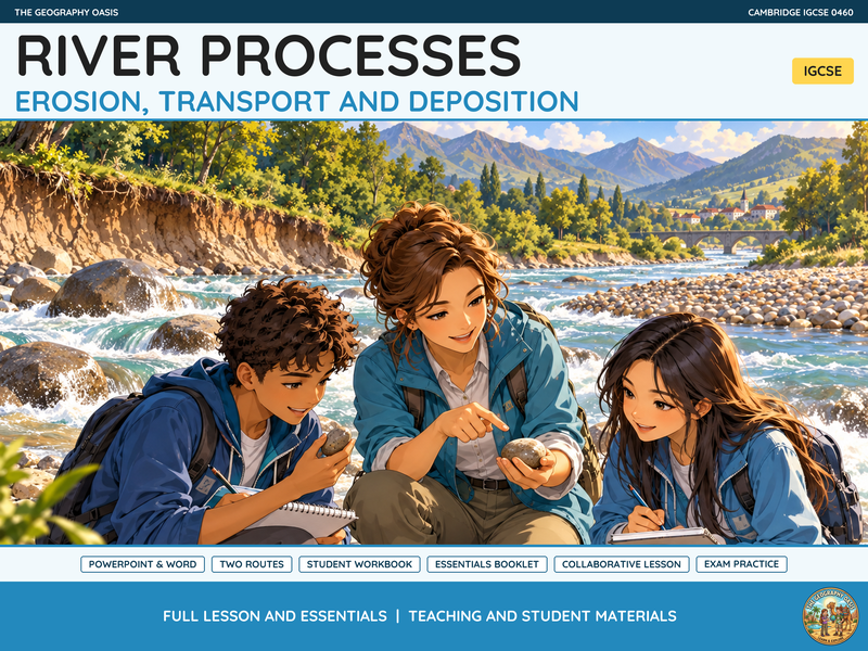 River Processes: Erosion, Transport and Deposition | IGCSE Geography