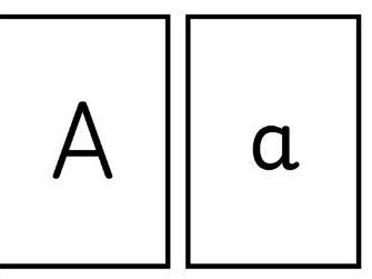 Capital letter matching snap game
