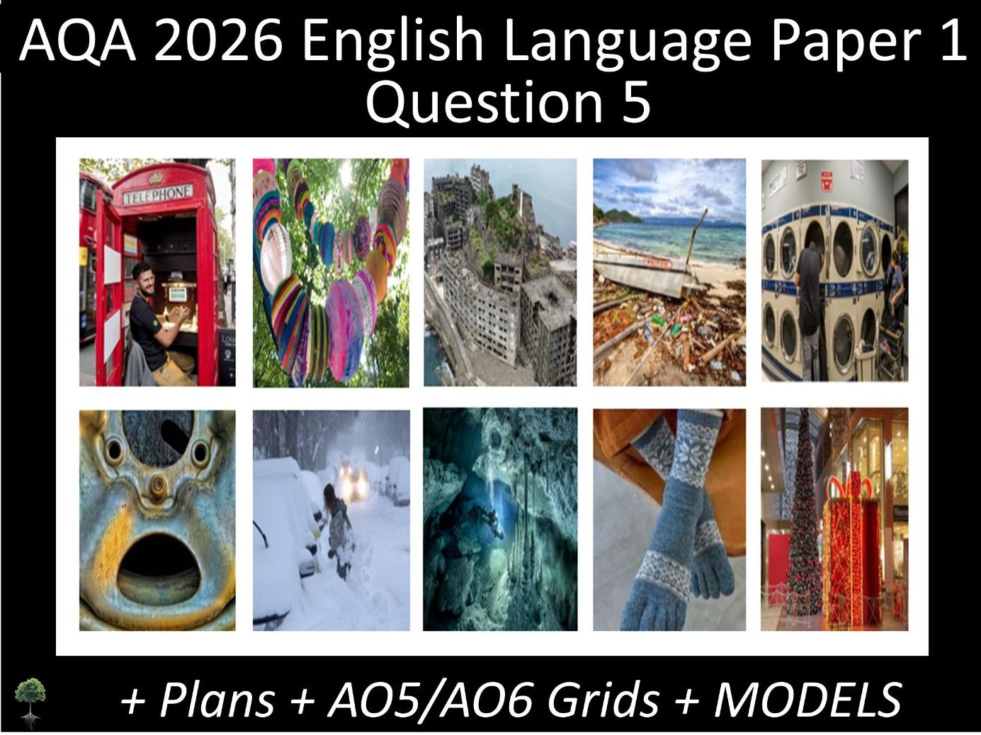 Ten Question 5 - AQA 2026 English Language Paper 1| Plans, AO Grids, Models