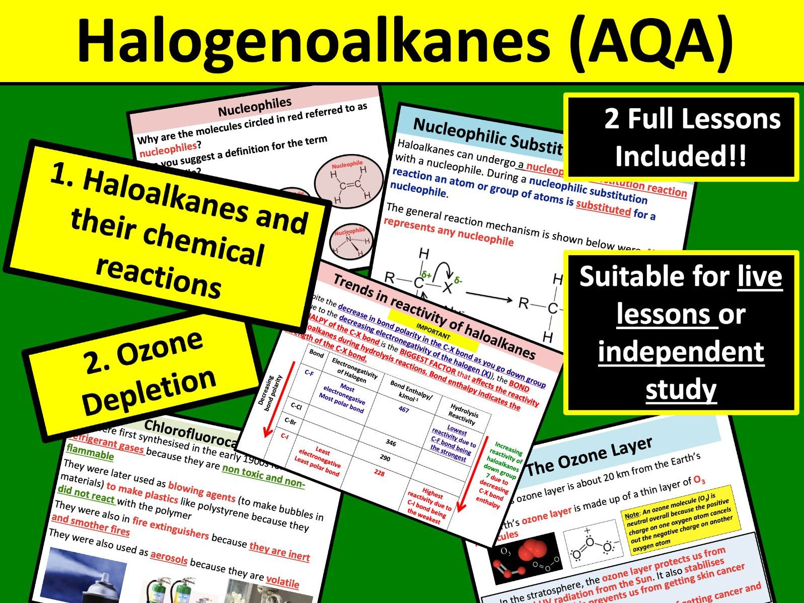 Halogenoalkanes (AQA)