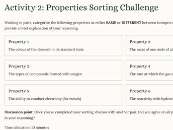 AS Level Chemistry - Unit 1.2 Isotopes
