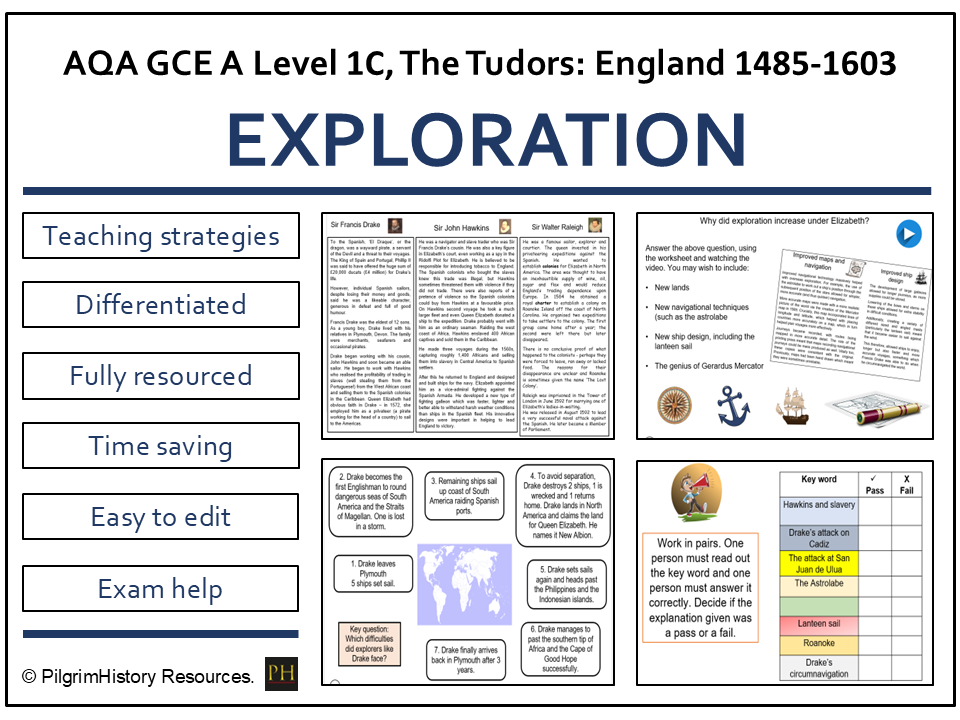 Elizabethan Trade, Exploration and England’s Growing Empire | AQA A Level History