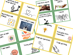 Self-affirmation cards for children - self belief and esteem (PSHE)