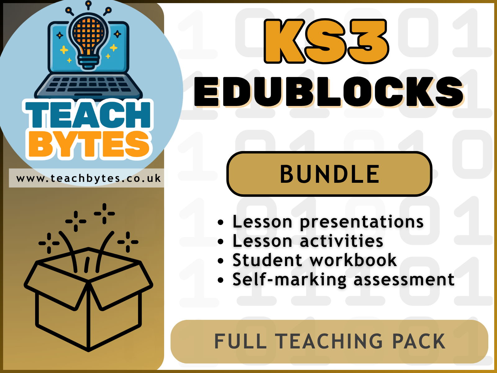 KS3 Edublocks - Full Teaching Pack Bundle