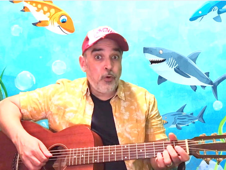 Scary shark - EYFS, KS1 song exploring moods in music