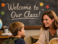 transition day - meet your new class lesson - fully editable