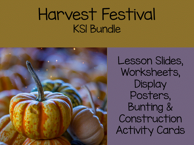 Harvest Festival Bundle, KS1 & KS2, Lessons, Activities & Displays