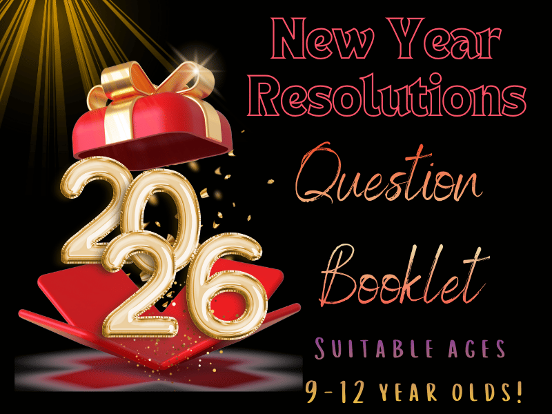 A New Year of Kindness: Social Skills & Kindness Question Booklet for Kids