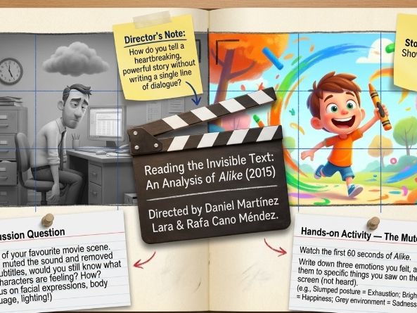 Alike Short Film Analysis Deck | Visual Storytelling & Symbolism | Years 7-8 |