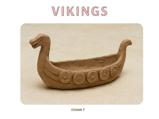 Create Your Own Viking Clay Boat & Rune Slab Lesson and Resources