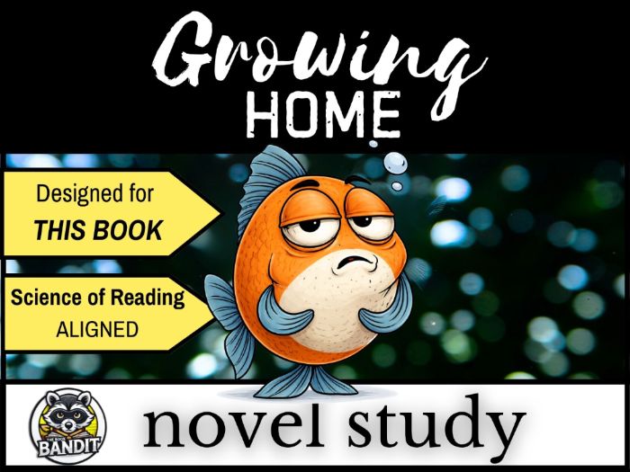 GROWING HOME Novel Study